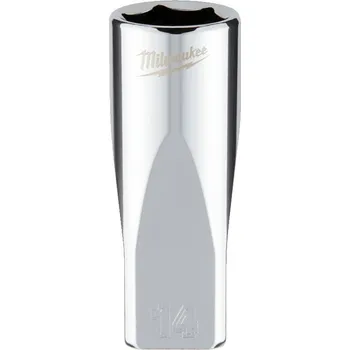 Gola hlavice MILWAUKEE Průmyslová hlavice 1/4" metrická, 14 mm, prodloužená