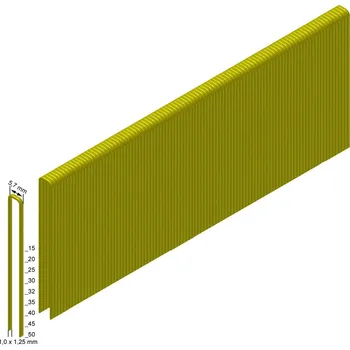 Spona do sešívačky MILWAUKEE Spony 18G/15mm RC galvanizované-9200 ks