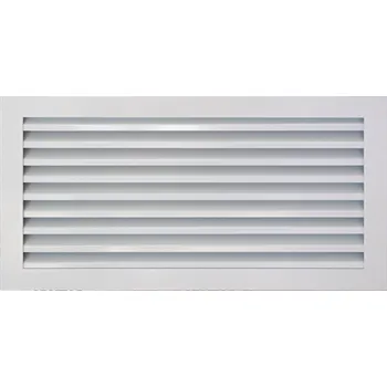 Větrací mřížka Ventilační mřížka M&D 300x200 mm pozink (větrací mřížka 300*200 mm pozink s pevnými lamelami)