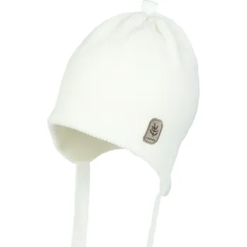 Kojenecká čepice Zimní čepice JAMIKS Saulo smetanová Rozměr: 42