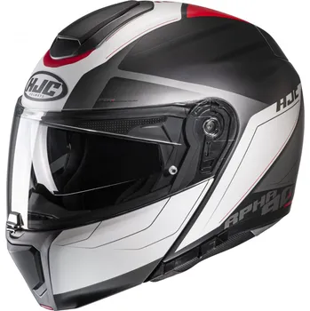 Motodoplněk Výklopná helma HJC RPHA 90S Cadan Black / Grey / White / Red - 2XL