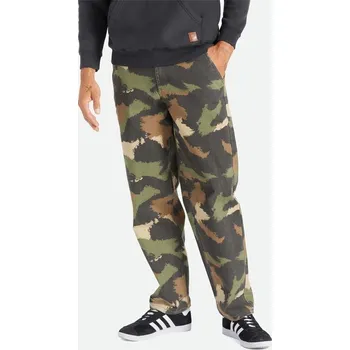 Pánské kalhoty BRIXTON kalhoty - Medina Pant Brushed Camo (BRHCO) velikost: XL