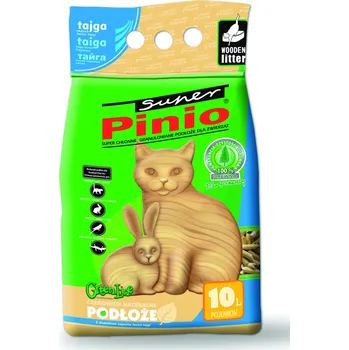 Podestýlka pro kočku BENEK Super Pinio Dřevěné stelivo Tajga 10L