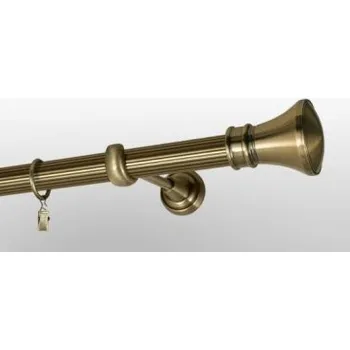 Antik Ø 25 mm - koncovka Koloseo tyč ryhovaná