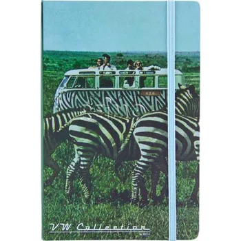 Zápisník VWCOL Zápisník VW T1 Bulli Bus A5 linkovaný - Safari