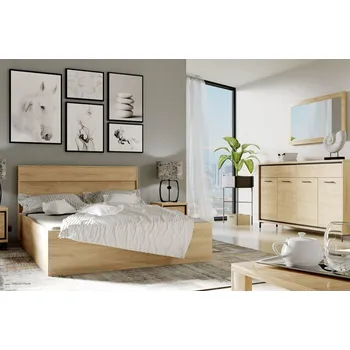 Ložnicová sestava Ložnice MEDIOLAN hikora, Sestava C