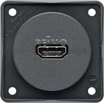 Elektrická zásuvka BERKER Vestavěná zásuvka HDMI antracitová,volná