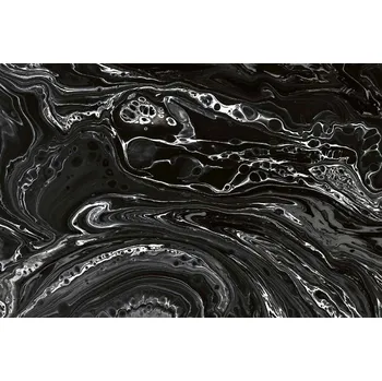 Fototapeta DIMEX | Vliesová fototapeta Abstraktní textura černého mramoru MS-5-2467 | 375 x 250 cm | bílá, černá + Vliesová fototapeta na stěnu DIMEX Abstraktní textura černého mramoru MS52467 v rozměru 375 x 250 cm + lepidlo zdarma
