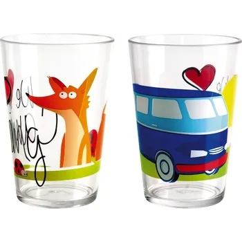 Sklenice Dětské skleničky na vodu CAMP4 2 ks