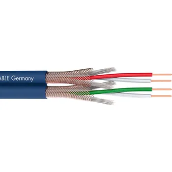 Audio kabel Sommer Cable 200-0552 PEACOCK MK II AES / EBU - modrý