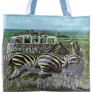 Nákupní taška VW Collection VWCollection T1 Bulli Bus Shopper - taška z PVC - Safari
