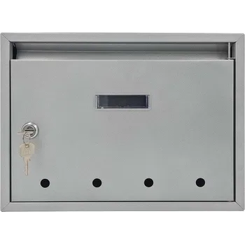 Železářství Poštovní schránka Pavel 32x24x6cm - šedá