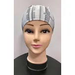 Zimní čepice Pingu ULTRA LIGHT čtverečky bílá S/M