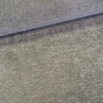 Dekorační látka Žinylka šedá 150 cm