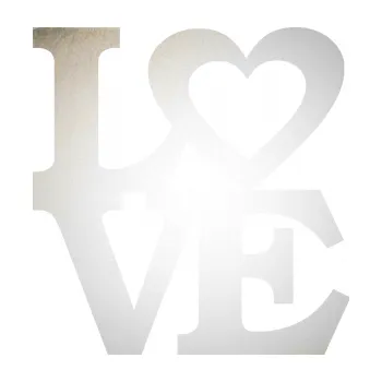 Polep vozidla SAMOLEPKA Love 004 nápis se srdíčkem (82 - odrazková reflexní bílá) NA AUTO, NÁLEPKA, FÓLIE, POLEP, TUNING, VLASTNÍ TEXT, TISK, AUTOSAMOLEPKY.cz, POLEPY, OBRÁZEK, LOGO, SAMOLEPKY