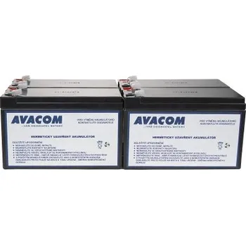 Záložní baterie Bateriový kit AVACOM AVA-RBC23-KIT náhrada pro renovaci RBC23 (4ks baterií)