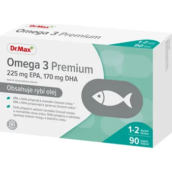 Přírodní produkt Dr. Max Omega 3 Premium 90 tob