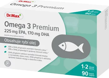 Přírodní produkt Dr. Max Omega 3 Premium 90 tob