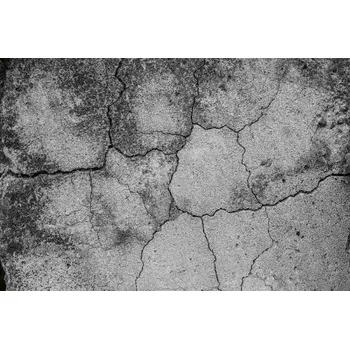 Fototapeta DIMEX | Vliesová fototapeta Starý betonový cement MS-5-2644 | 375 x 250 cm | černá, šedá + Vliesová fototapeta na stěnu DIMEX Starý betonový cement MS52644 v rozměru 375 x 250 cm + lepidlo zdarma