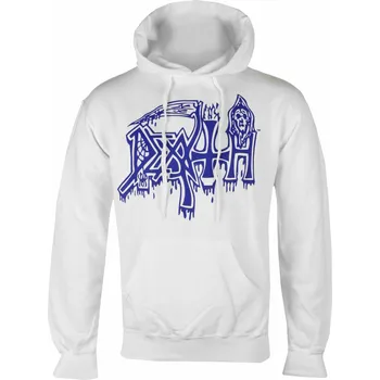 Pánská mikina mikina s kapucí pánské Death - LEPROSY POSTERIZED - PLASTIC HEAD - KU108HSW - S