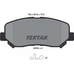 Sada brzdových destiček, kotoučová brzda TEXTAR 2556401