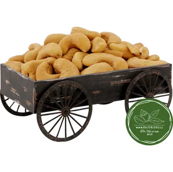 Kešu ořechy - jádra pražené solené 250g