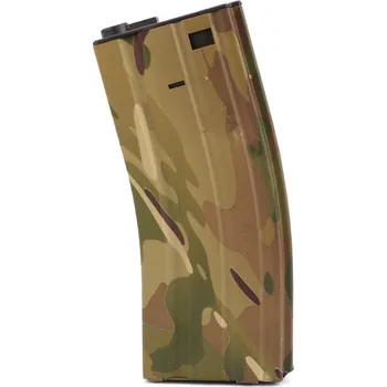 E&C Kovový zásobník pro M4 na 300 ran - Multicam