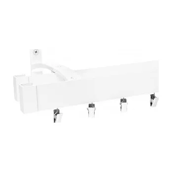 Garnýž Modern dvojitá bílá