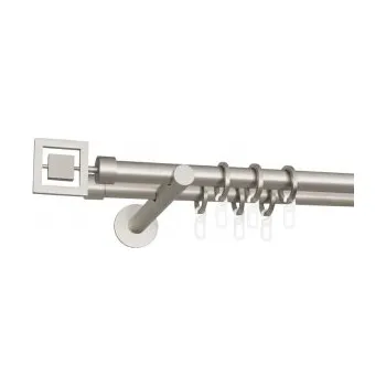 Garnýž Kovová garnýž Satin nickel Ø 16 mm - Saturn držiaky simple