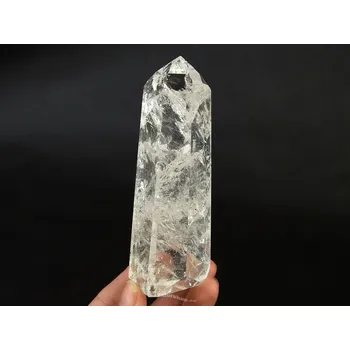 Přírodní kámen Broušená kříšťálová špice 270g (Brazílie)