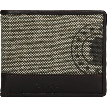 Peněženka pánská peněženka kožená 50448 - olivově zelená/tmavě hnědá - O.GREEN/D.BRN