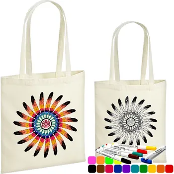 Nákupní taška Nákupní Taška s vlastním motivem + barvy na textil 6 barev