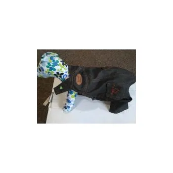 Obleček pro psa Džínové lacláče Andy Délka zad 35 cm
