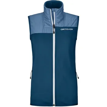 Dámská vesta Dámská vesta Ortovox FLEECE PLUS VEST - petrolejová L