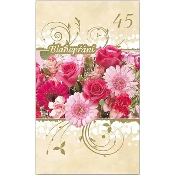 Blahopřání k narozeninám 45 - M11-309
