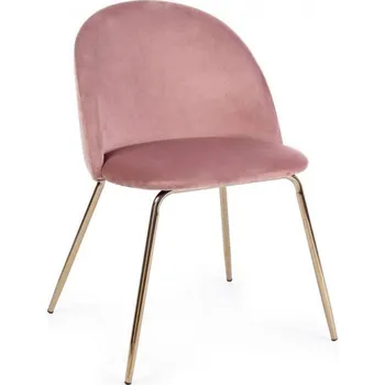 Jídelní židle BIZZOTTO Sametová jídelní židle TANYA růžová 0733300