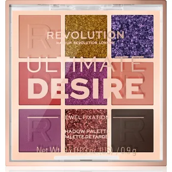 Oční stíny Makeup Revolution Ultimate Desire paletka očních stínů odstín Jewel Fixation 8,1 g