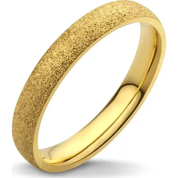 Prsten BRUNOshop.cz Pískovaný prsten GOLD Velikost: 7 (EU: 54 - 56)