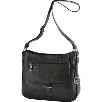 Kabelka Marta Ponti kožená kabelka přes rameno černá 8105878.PRETO