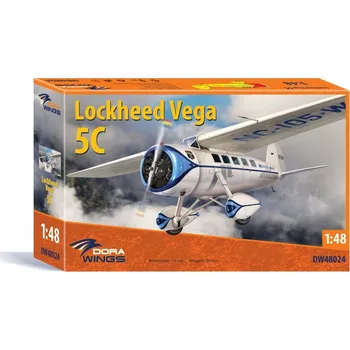 Plastikový model Dora Wings 1/48 Lockheed Vega 5C (4x camo)