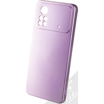 Pouzdro na mobilní telefon 1Mcz Metallic TPU ochranný kryt pro Xiaomi Poco X4 Pro 5G fialová (violet)