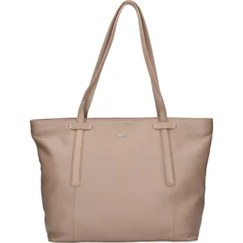 Kabelka Dámská kožený kabelka Lagen Yvon - béžová