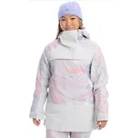 Bunda na snowboard Roxy Chloe Kim Overhead grey violet marble L 2023 - Odesíláme do 24 hodin
