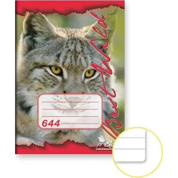 Sešit Deníček A6 linkovaný 644 - Vlk