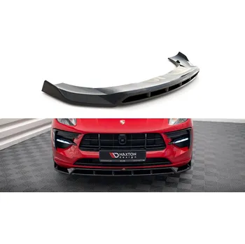 Karosérie Spojler pod nárazník lipa V.2 Porsche Macan Mk1 Facelift carbon look
