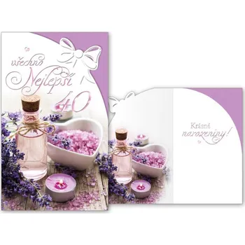 Blahopřání k narozeninám 40 - M11-492
