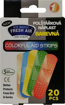 Náplast RedRings Colorful Aid Strips 19 x 72 mm 20 ks