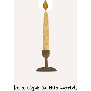 Plakát Plakát, Obraz - Be A Light, Kubistika