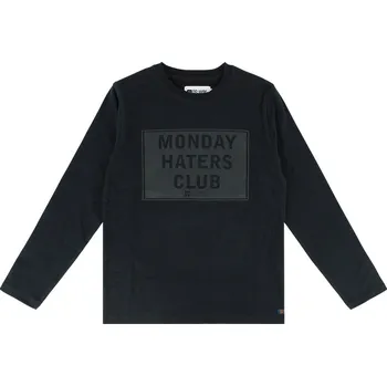 DUTCHJEANS CHLAPECKÉ TRIKO "MONDAY HATERS" Barva: černá, Velikost: 146