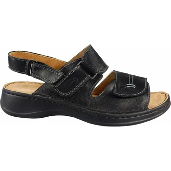 Dámské sandále dámské zdravotní sandály 6012/I. - 60V; černá podešev 41